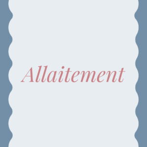 Allaitement